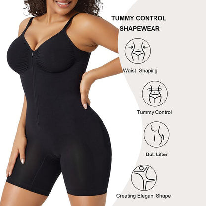The Zip-Up Sculpt Bodysuit