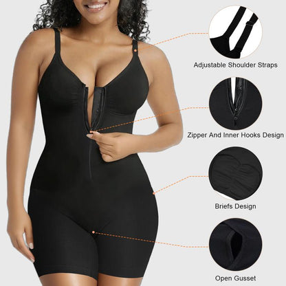 The Zip-Up Sculpt Bodysuit